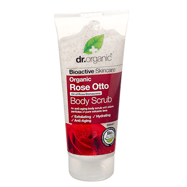 Dr. Organic Rose Otto Body Scrub 200ml