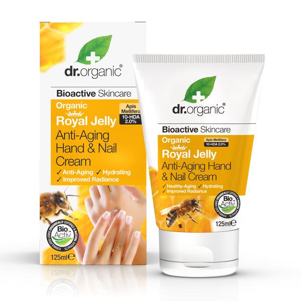 Dr Organic Royal Jelly Hand & Nail Cream 125ml