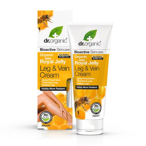 Dr Organic Royal Jelly Leg & Vein Cream 200ml