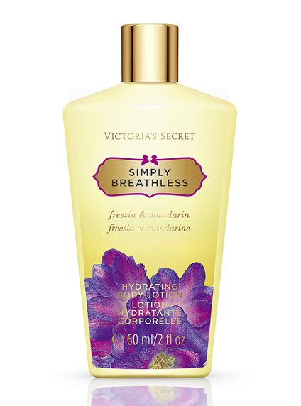 Victoria's Secret "Simply Breathless" Travel Size Body Lotion