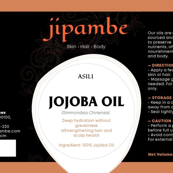 Jipambe Naturals Jojoba Oil – 100% Pure and Organic Skincare Oil in Kenya